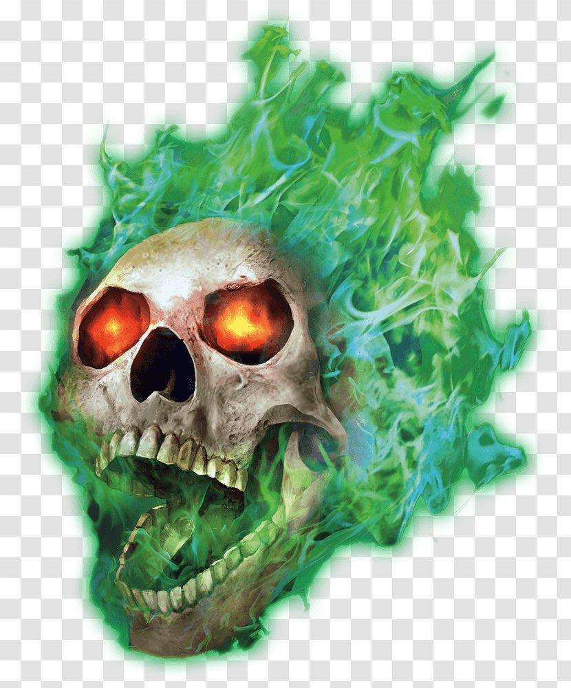 Dungeons & Dragons Flameskull Undead Monster Manual Forgotten Realms - Skull - And Transparent PNG