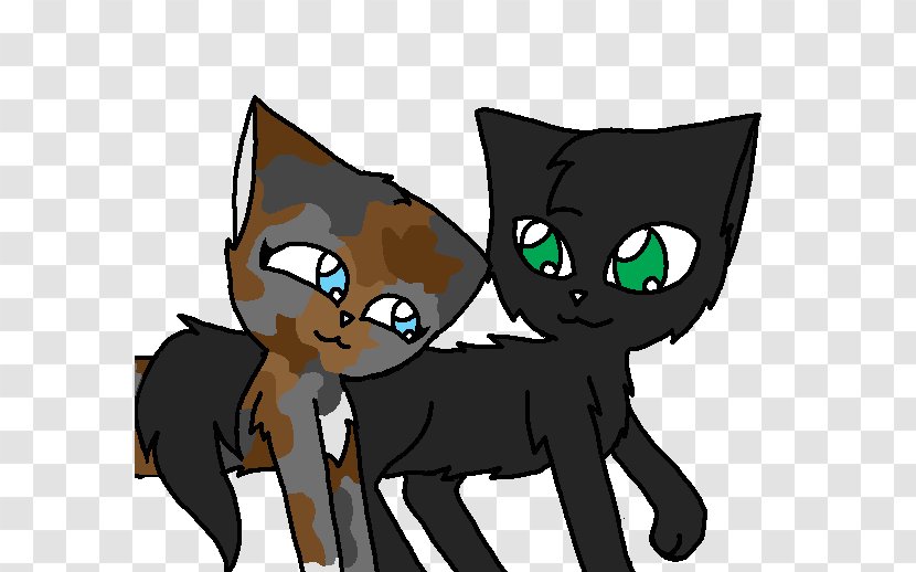Kitten Whiskers Black Cat Horse - Lush Trees Transparent PNG
