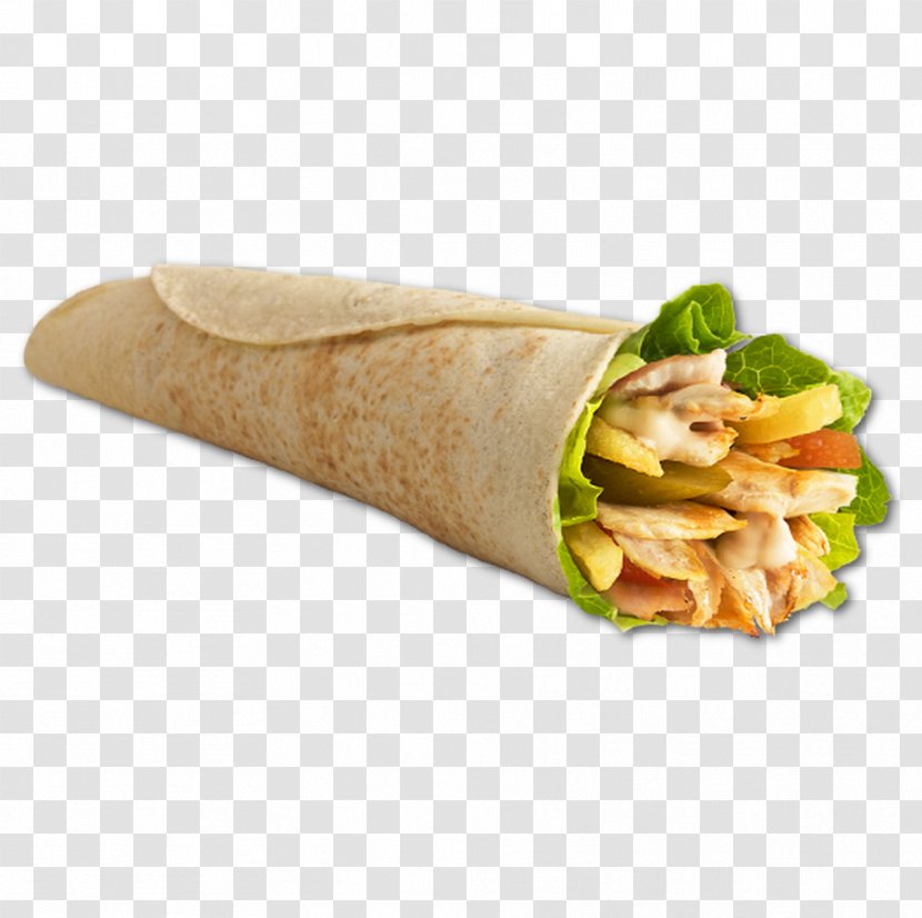 Shawarma Wrap Falafel Chicken Sandwich - Sauce Transparent PNG