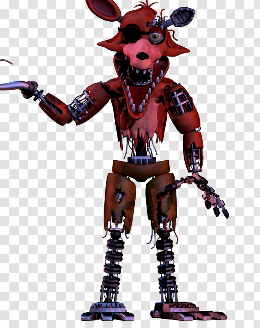 Five Nights At Freddy's 2 DeviantArt Digital Art Action & Toy Figures - Foxy Transparent PNG