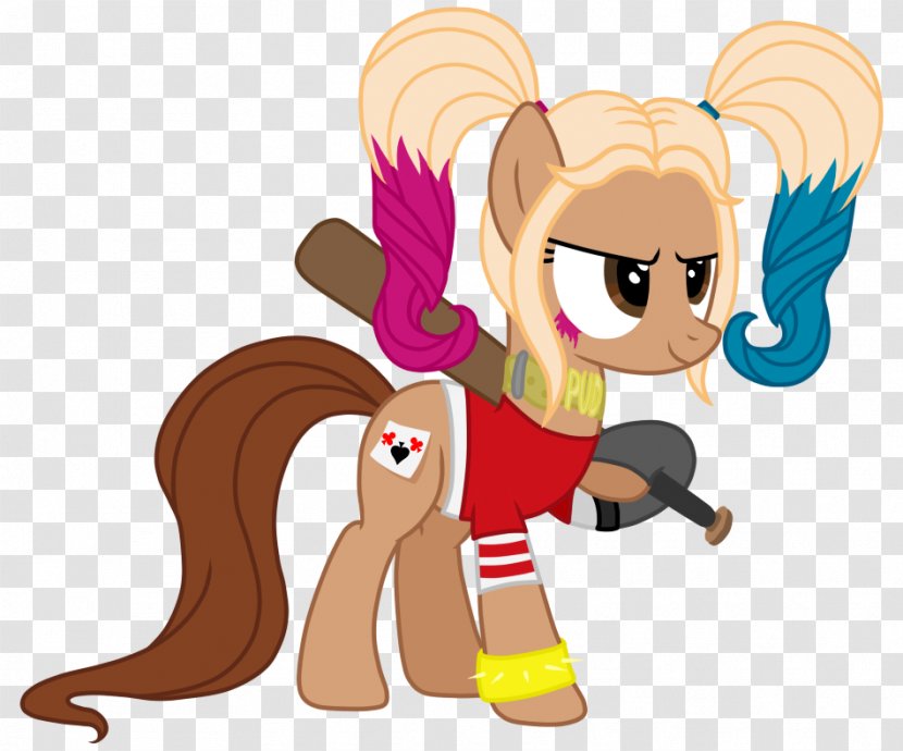 Pony Harley Quinn Drawing Fan Art Illustration - Cute Costumes Transparent PNG