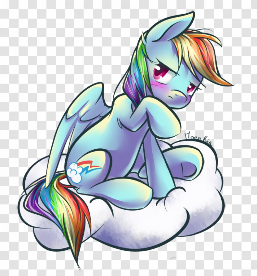 My Little Pony Rainbow Dash Rarity Applejack - Watercolor Transparent PNG