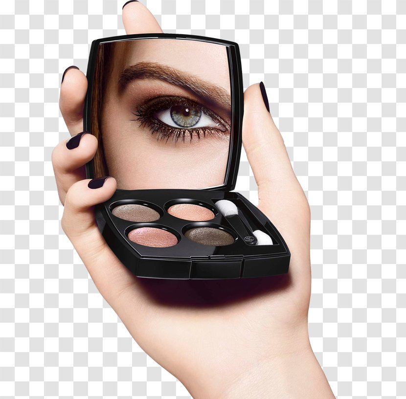 Chanel LES 4 OMBRES Eye Shadow Cosmetics Tweed - Makeup - Make-up Transparent PNG