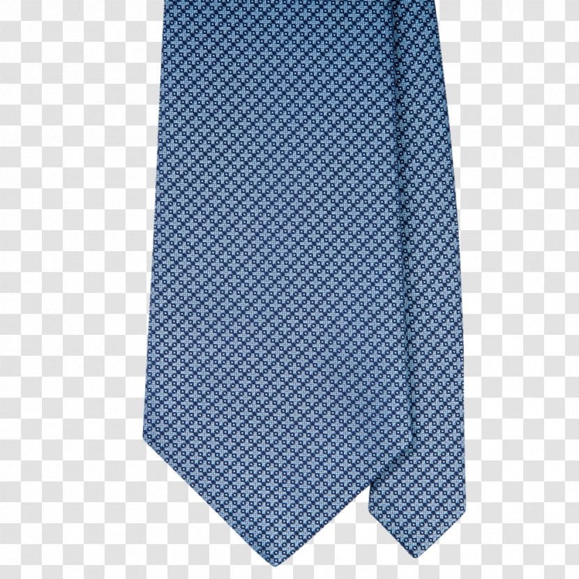 Necktie Silk Blue Bow Tie Textile - Jacquard Loom - Geometric Transparent PNG