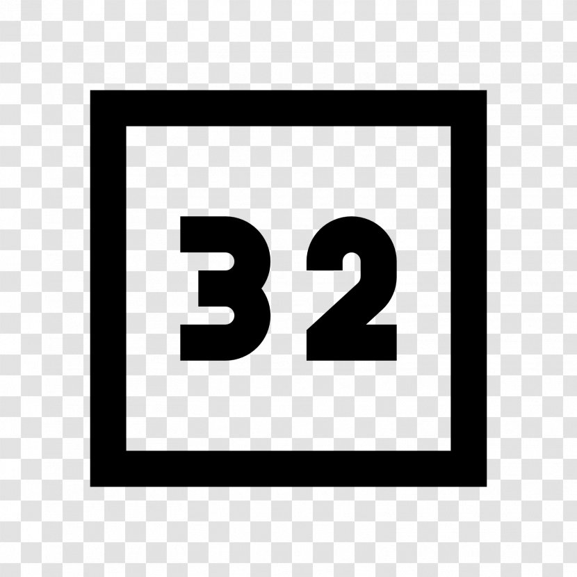 Symbol 32-bit Numerical Digit - Bit - 9 Transparent PNG