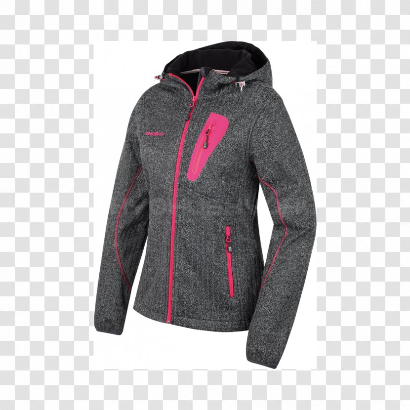 Hoodie Jacket Softshell Overcoat - Pink Transparent PNG