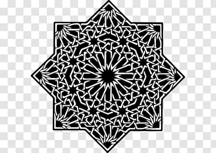 Alhambra Pattern In Islamic Art Geometric Patterns Arabesque - ISLAMIC PATTERN Transparent PNG