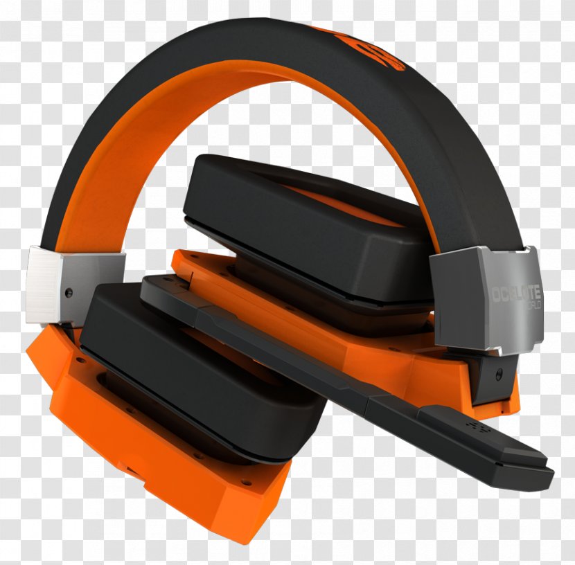 Headphones Ozone Blast Ocelote World Pro Gaming Foldable 7.1 Surround Sound Headset For Pc & Ps4 (ozblastocelote) Orange Audio Ear - Ocelot Transparent PNG