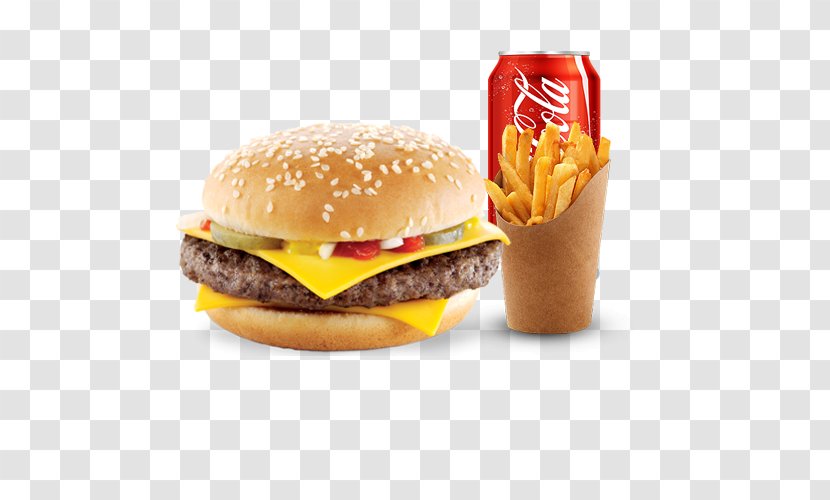 McDonald's Quarter Pounder Cheeseburger Big Mac Hamburger Wrap - French Fries - Daily Burger Transparent PNG
