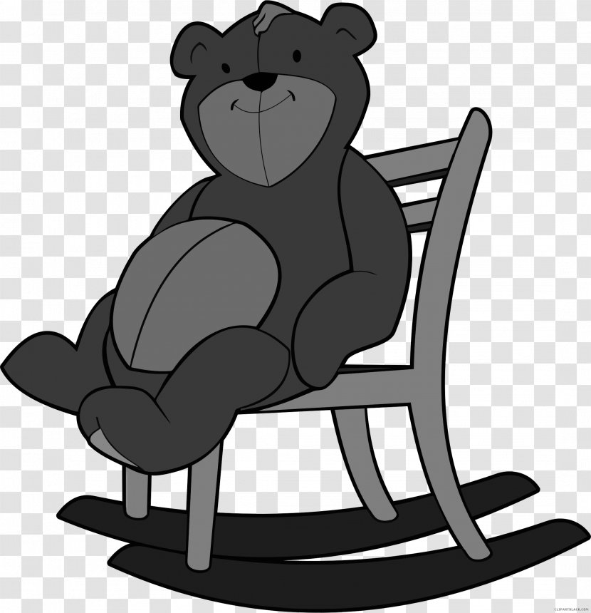 Brown Bear Rocking Chairs Clip Art - Tree Transparent PNG
