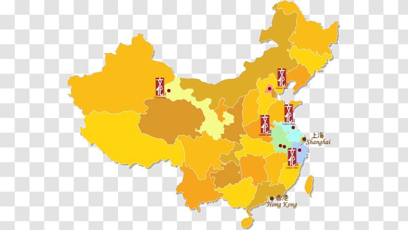 China Map Royalty-free - Vector - Silk Road Transparent PNG