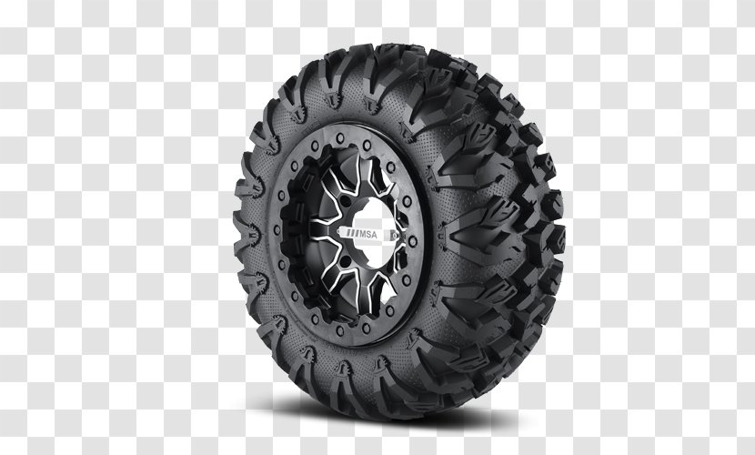 Side By Tire All-terrain Vehicle Wheel Motorcycle - Polaris Industries - Steering Tires Transparent PNG