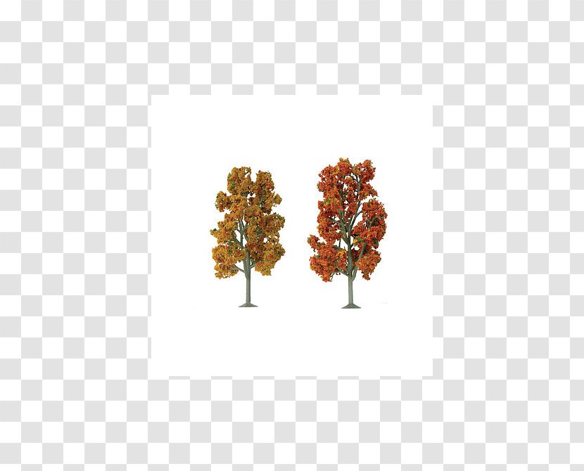 O Scale Tree American Sycamore Pine Autumn - Woodland Scenics Transparent PNG