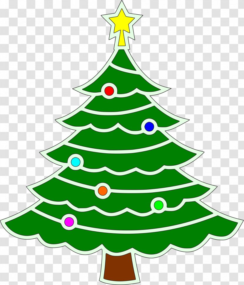 Clip Art Christmas Tree Ornament Day - Trre Transparent PNG