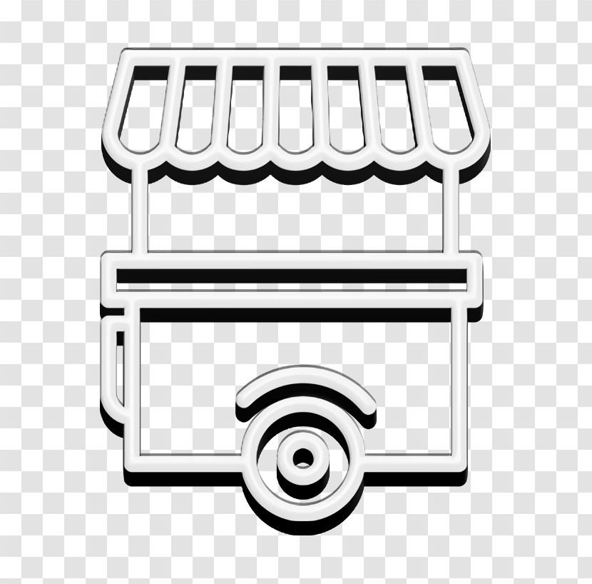 Food Cart Icon Street Food Icon Transparent PNG