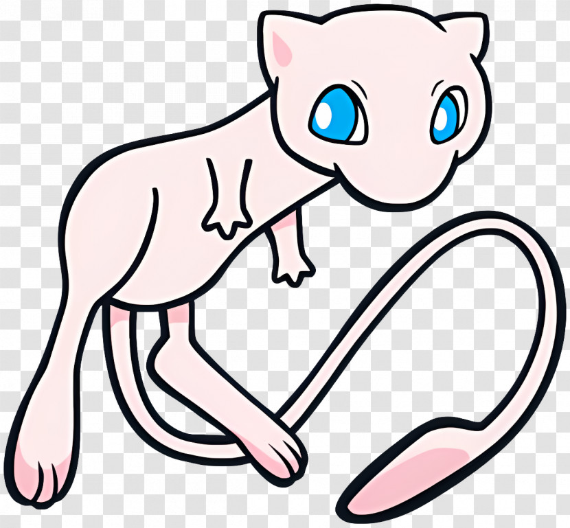 Mew - Pink Mystical Creature Transparent PNG