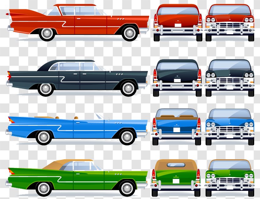 Vintage Car Ford Motor Company Classic - Brand - Design Vector Material Transparent PNG
