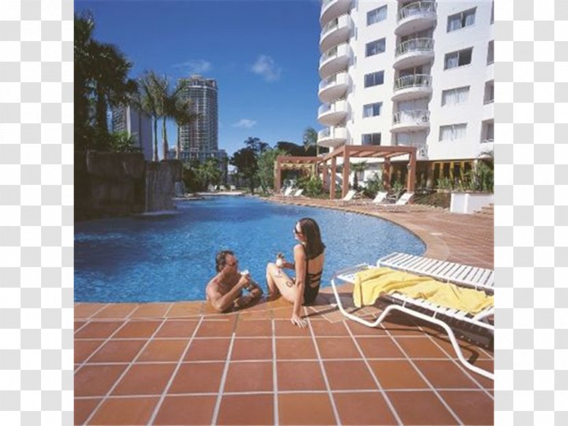 Property Swimming Pool Recreation Resort Vacation - Real Estate - Surfers Paradise Transparent PNG