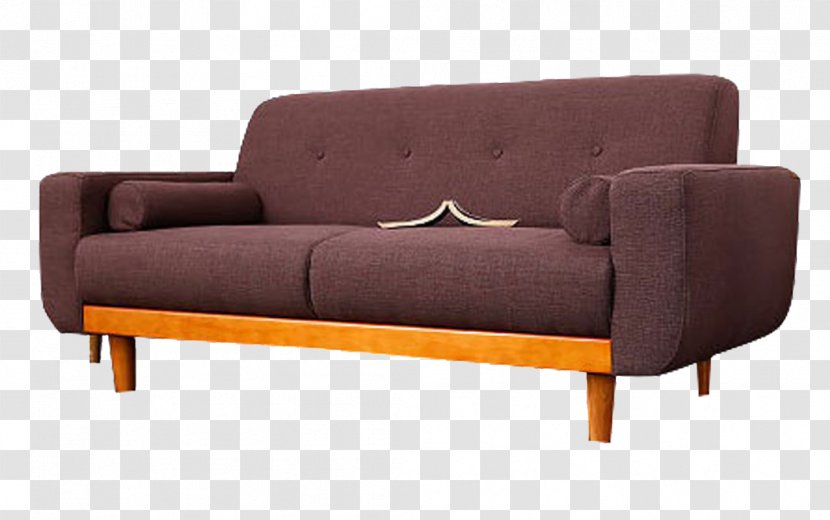 Loveseat Table Couch Furniture - Futon - Multiplayer Sofa Transparent PNG