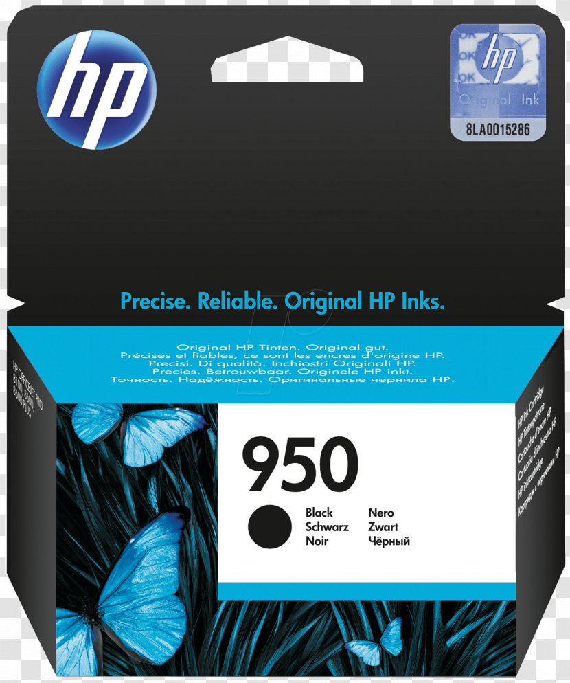 Hewlett-Packard Ink Cartridge Officejet Printer - Hewlettpackard - Hewlett-packard Transparent PNG