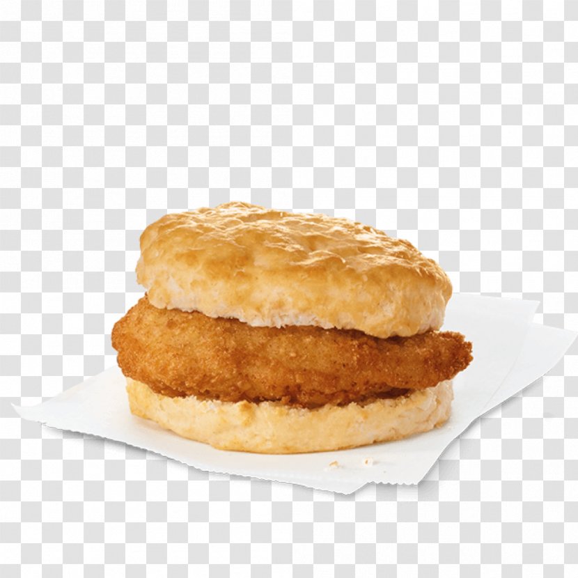 Breakfast Sandwich Bacon, Egg And Cheese Chick-fil-A - Fried Food - Biscuit Transparent PNG