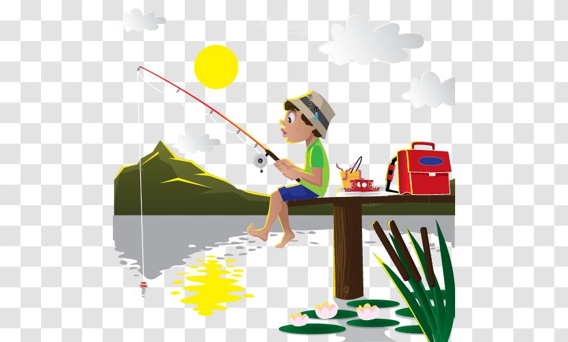 Fishing Angling Clip Art - Time Template Download Transparent PNG