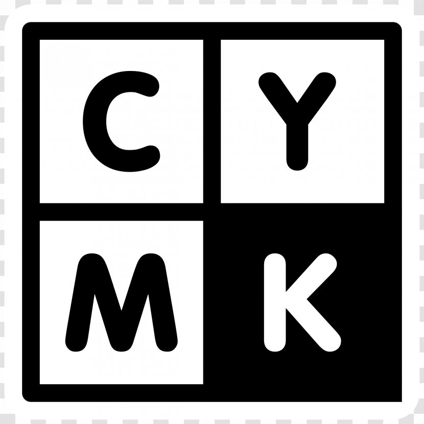CMYK Color Model Clip Art - Gray Icon Transparent PNG