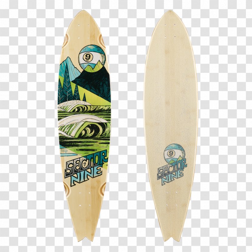 Longboard Sector 9 Skateboarding Surfing - Skateboard Transparent PNG