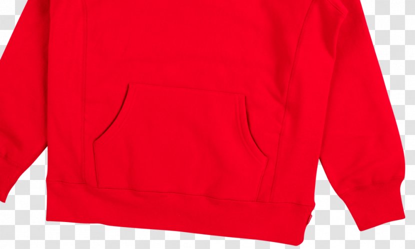 Sleeve Shoulder Product RED.M - Red Off White Hoodie Transparent PNG