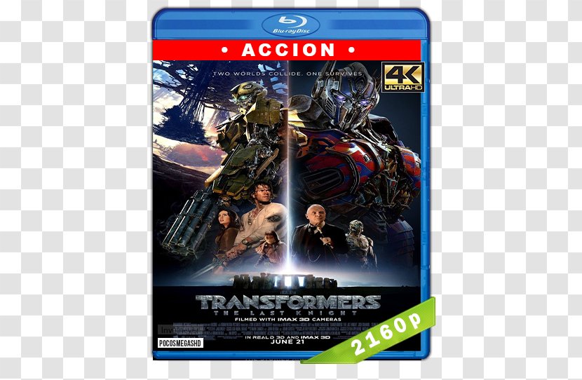 Blu-ray Disc Film Poster Transformers The Presence Of Megatron - Last Knight Transparent PNG