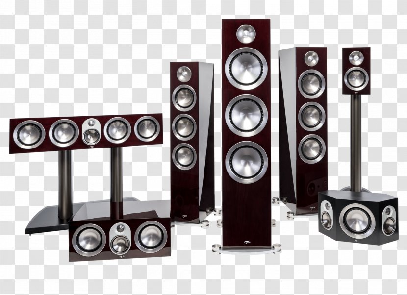 Loudspeaker Television Show Home Theater Systems Sound - Silhouette - Rave Cinemas Transparent PNG