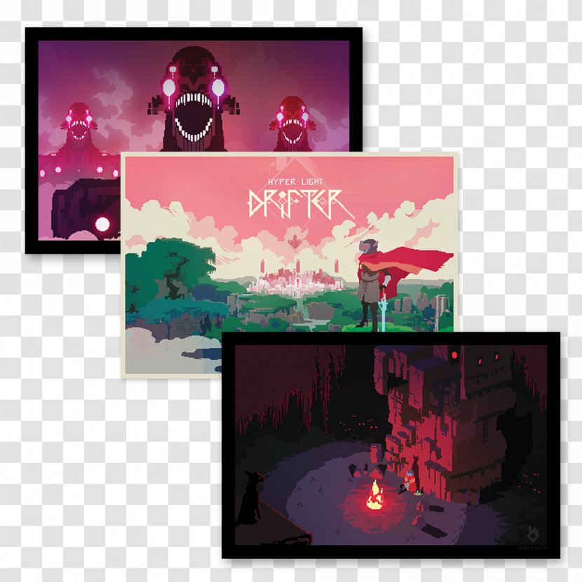 Hyper Light Drifter PlayStation 4 YIIK: A Postmodern RPG Video Game - Posters Material Transparent PNG