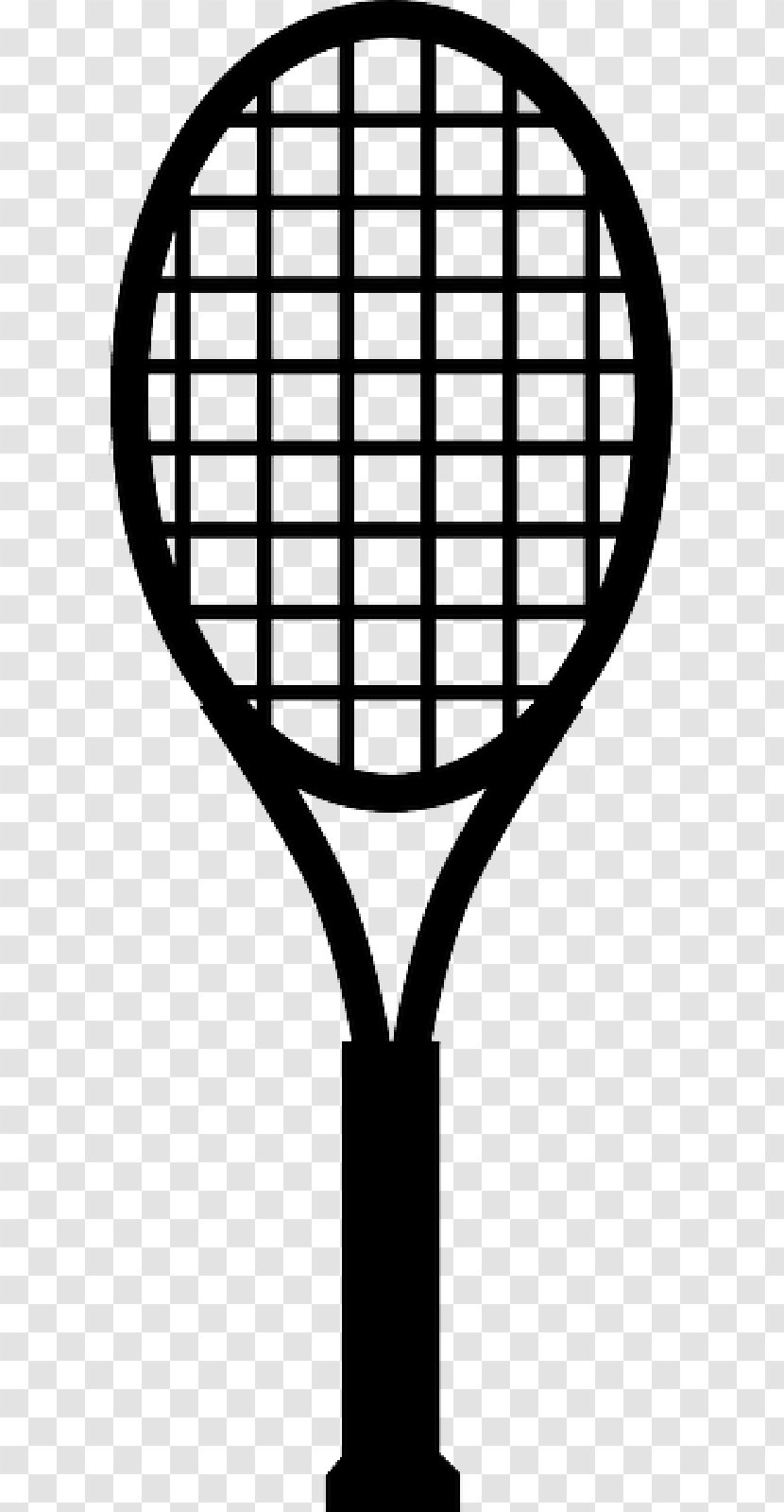 Racket Tennis Balls Clip Art Vector Graphics - Rakieta Tenisowa - Bat Outline Printable Transparent PNG
