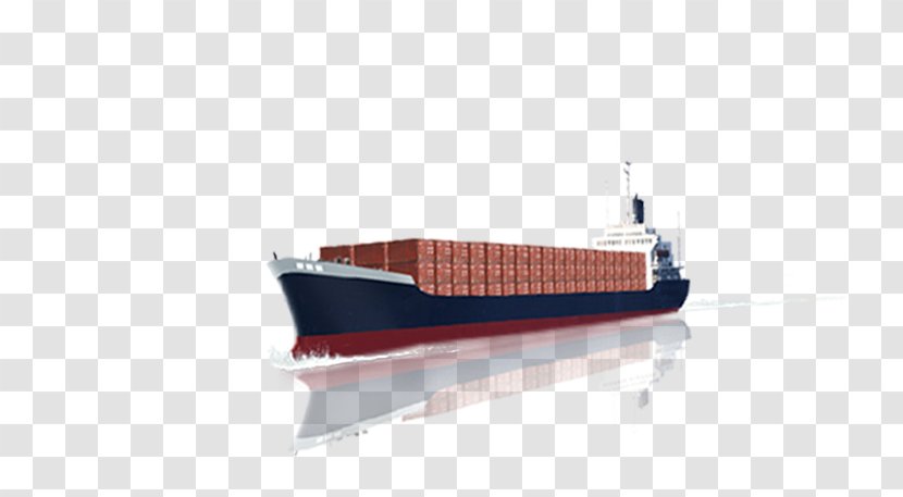 Cargo Ship Intermodal Container Transparent PNG