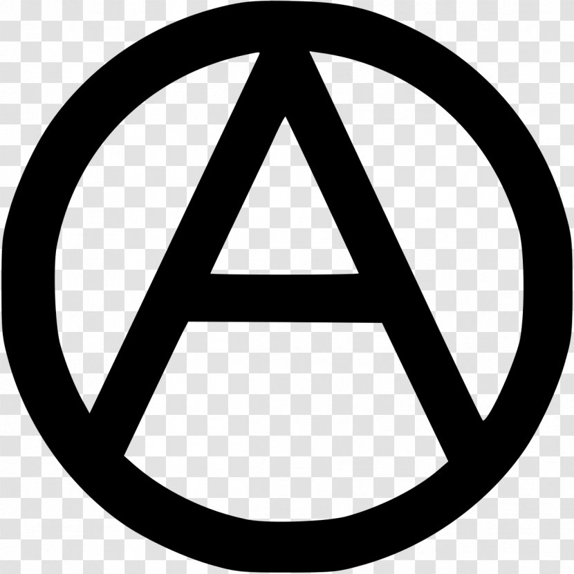 Symbol Anarchism Circle Clip Art Anarchy - Federalist - Anarquia Transparent PNG