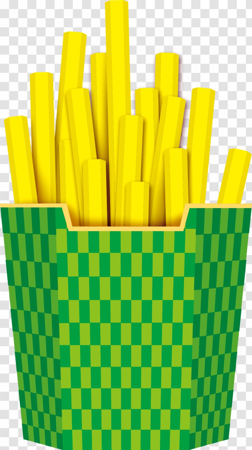 French Fries Zabuton Cover Version Pattern - Fast Food Transparent PNG