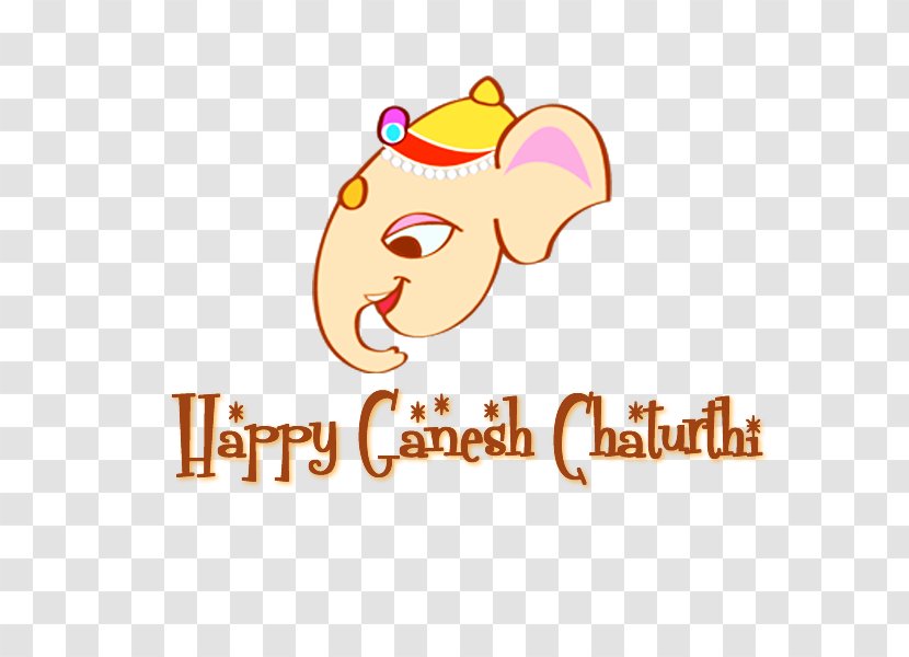 Happy Ganesh Chaturthi Image. - Artwork - Cartoon Transparent PNG