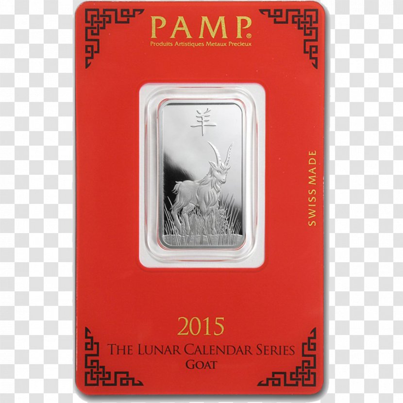 Gold Bar PAMP Bullion Precious Metal - Rectangle - Silver Transparent PNG
