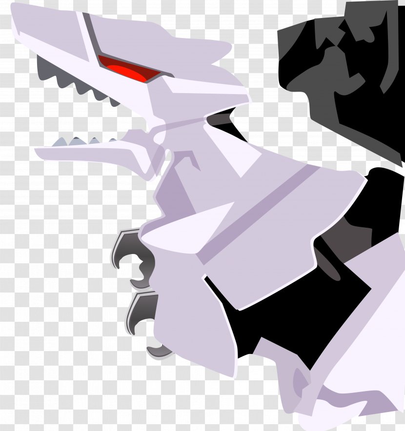 Zoids Cartoon Logo Berserk - Silhouette - First Vector Transparent PNG