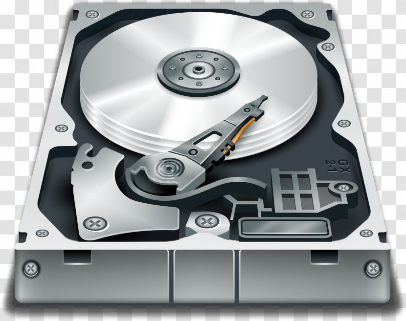 Hard Drives Disk Storage Clip Art Computer Hardware - Drive Transparent PNG