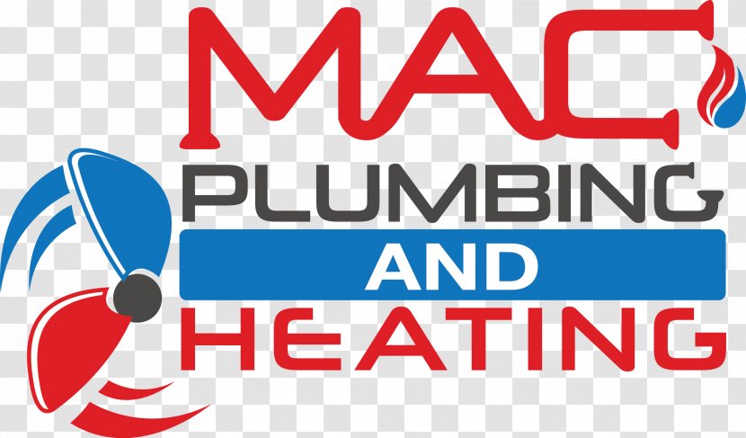 MAC Plumbing & Heating Logo Plumber Brand - Air Conditioning Transparent PNG