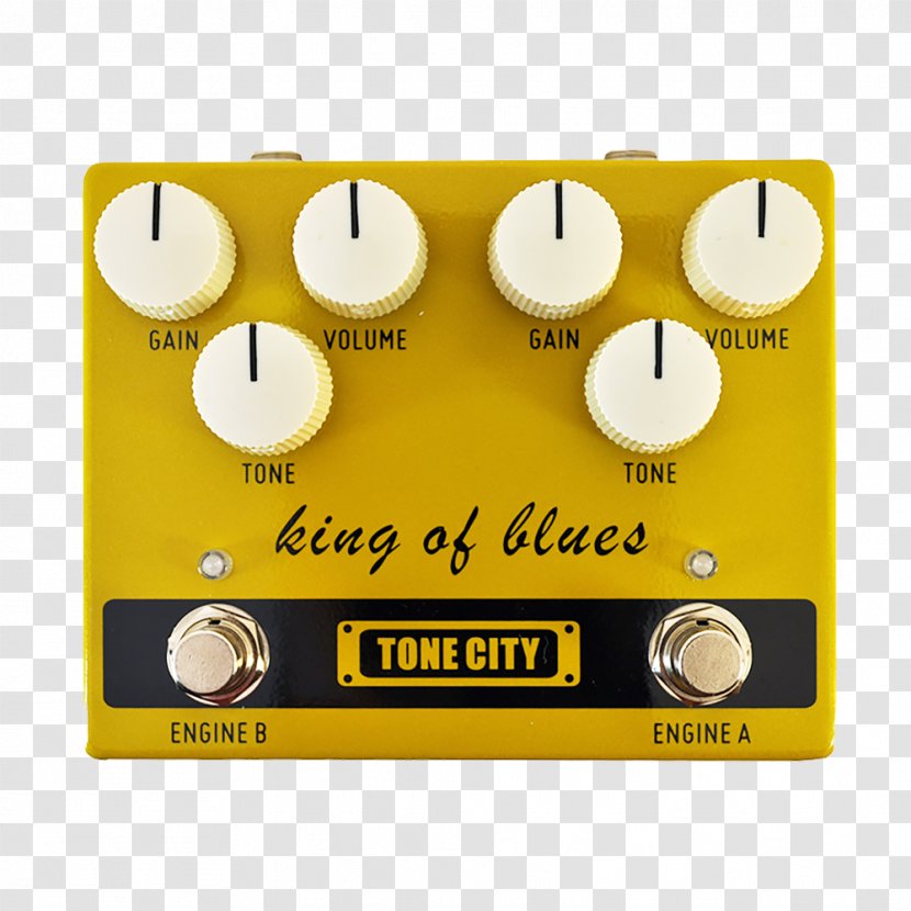 Effects Processors & Pedals Distortion Tone City King Of Blues Овердрайв Electric Guitar - Tree Transparent PNG