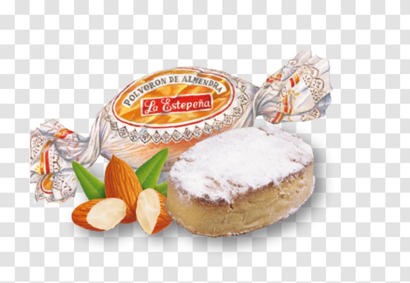 Polvorón Almond Meal Lebkuchen Shortbread - Food - Paste Brands Transparent PNG