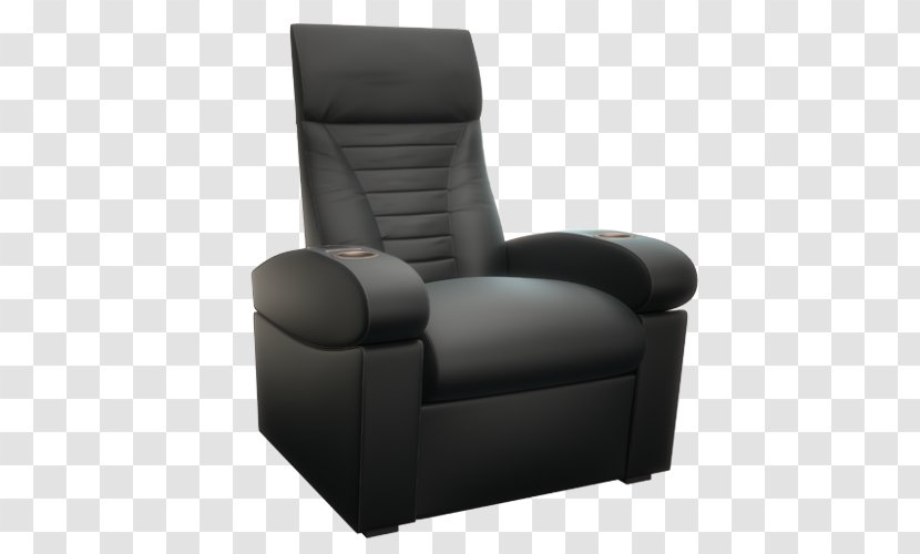 Recliner Massage Chair Glider Swivel - Cinema Seats Transparent PNG