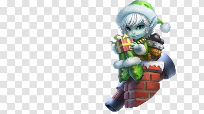 Desktop Wallpaper Christmas Elf League Of Legends Transparent PNG