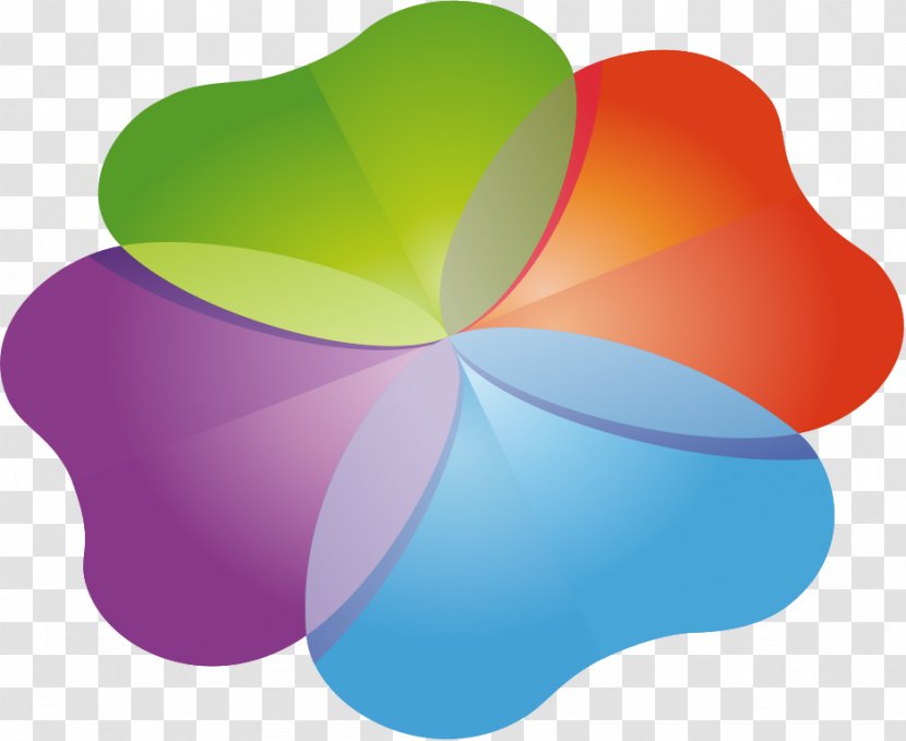 Color Logo Four-leaf Clover - Fourleaf - Positivo Transparent PNG