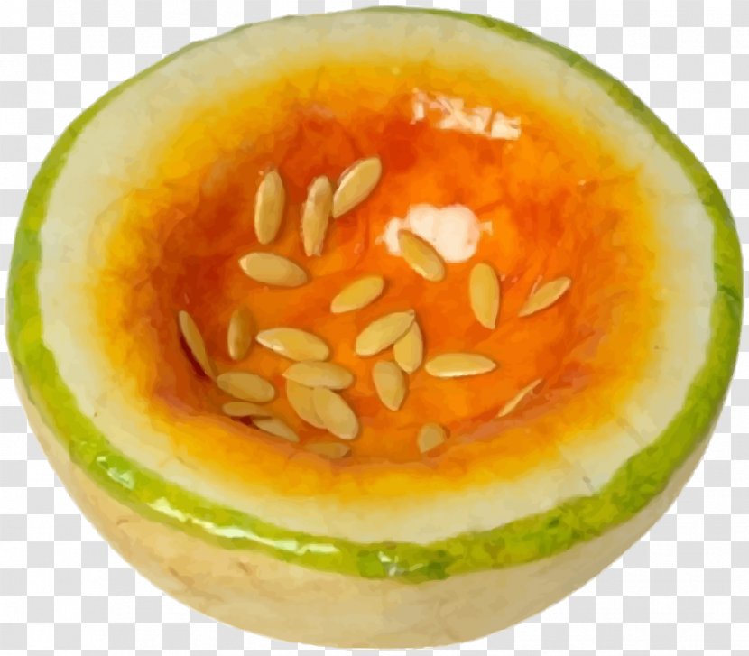 Hami Melon Fruit Cantaloupe - Muskmelon - Vector Elements Transparent PNG