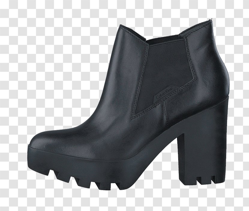 Boot High-heeled Shoe Walking Black M Transparent PNG
