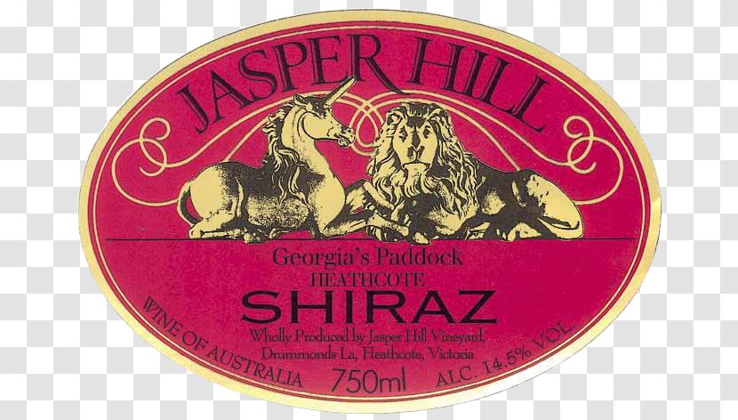 Label Heathcote Jasper Price Shiraz - Logo - Steep Hill Stock Transparent PNG