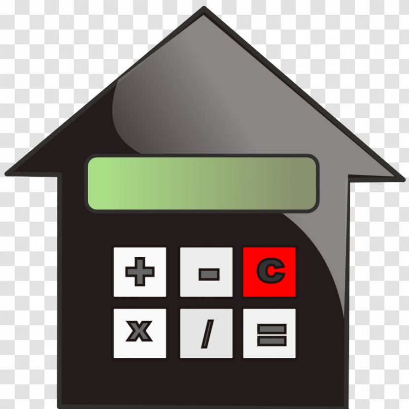 Mortgage Calculator Loan Finance Clip Art - Area Transparent PNG